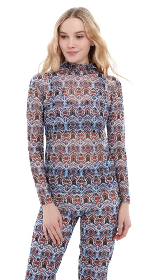 sku: 24000750 | Brand: RoDaSoleil  | Size: XSmall Small Medium Large  | Colors: Цветной  | Бренды RoDaSoleil | Пляжная одежда | Title: Футболка МАРРАКЕШ с капюшоном