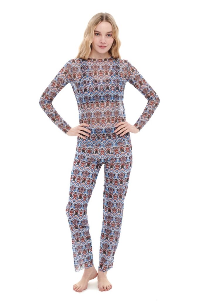 sku: 24000450 | Brand: RoDaSoleil  | Size: XSmall Small Medium Large XLarge  | Colors: Цветной  | Бренды RoDaSoleil | Пляжная одежда | Title: Футболка МАРРАКЕШ