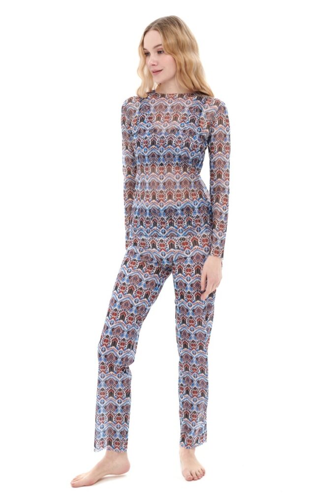sku: 24000450 | Brand: RoDaSoleil  | Size: XSmall Small Medium Large XLarge  | Colors: Цветной  | Бренды RoDaSoleil | Пляжная одежда | Title: Футболка МАРРАКЕШ