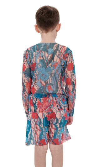 sku: 24002410 | Brand: Roda Soleil  | Size: 104 110 116 122 128 134 140 146 152 158  | Colors: Цветной  | Бренды RoDa Soleil | Детские купальники | Title: Футболка МОРСКИЕ ЕДИНОРОГИ