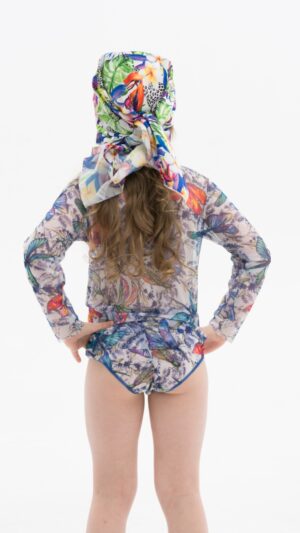 sku: 23002495 | Brand: Roda Soleil  | Size: 104 110 116 122 128 134 140 146  | Colors: Цветной  | Бренды RoDa Soleil | Детские купальники | Title: Футболка СТРЕКОЗЫ