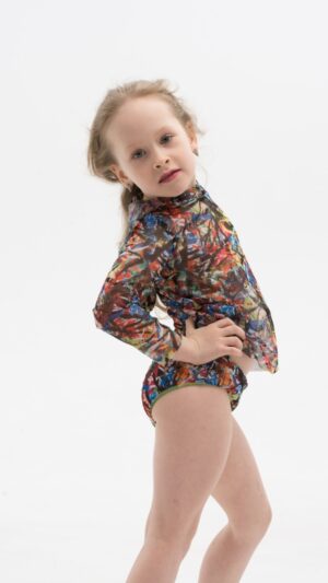 sku: 23002189 | Brand: Roda Soleil  | Size: 104 110 116 122 128 134 140 146  | Colors: Цветной  | Бренды RoDa Soleil | Детские купальники | Title: Трусы детские СТРИТ АРТ