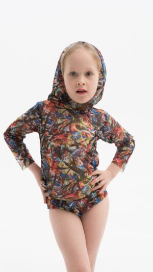 sku: 23002189 | Brand: Roda Soleil  | Size: 104 110 116 122 128 134 140 146  | Colors: Цветной  | Бренды RoDa Soleil | Детские купальники | Title: Трусы детские СТРИТ АРТ
