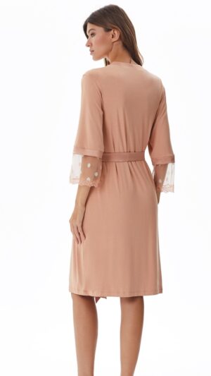 sku: 52014 | Brand: Laete  | Size: Small Medium Large XLarge XXLarge 3XL  | Colors: Античная роза  | Бренды Laete | Домашняя одежда Халаты | Title: Халат