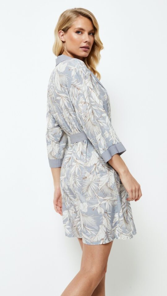 sku: ALICE | Brand: Aruelle  | Size: XSmall Small Medium Large XLarge XXLarge  | Colors: Серо-голубой  | Бренды Aruelle | Домашняя одежда Халаты | Title: Халат ALICE