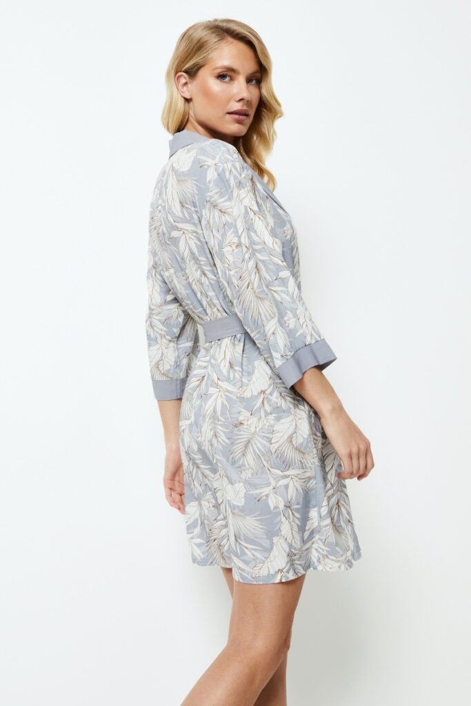 sku: ALICE | Brand: Aruelle  | Size: XSmall Small Medium Large XLarge XXLarge  | Colors: Серо-голубой  | Бренды Aruelle | Домашняя одежда Халаты | Title: Халат ALICE