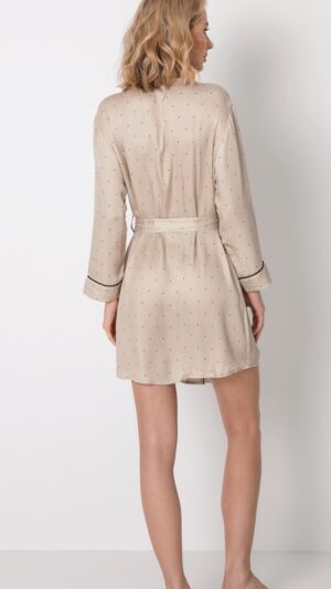 sku: AMBER | Brand: Aruelle  | Size: XSmall Small Medium Large XLarge XXLarge  | Colors: Бежевый  | Бренды Aruelle | Домашняя одежда Халаты | Title: Халат AMBER
