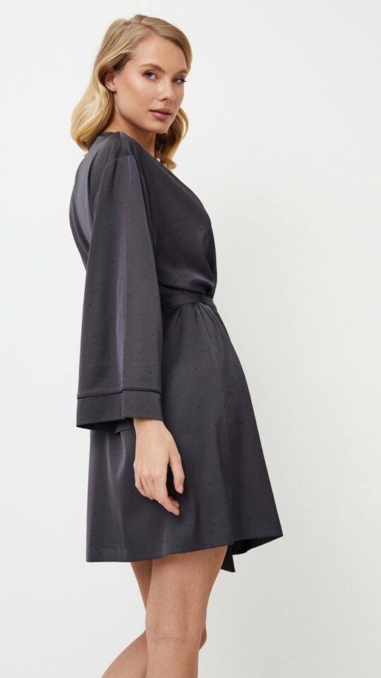 sku: AURORA | Brand: Aruelle  | Size: XSmall Small Medium Large XLarge  | Colors: Графит  | Бренды Aruelle | Домашняя одежда Халаты | Title: Халат AURORA