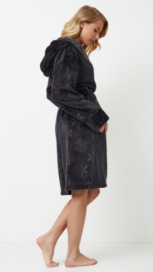 sku: BECKY | Brand: Aruelle  | Size: XSmall Small Medium Large XLarge XXLarge  | Colors: Графит  | Бренды Aruelle | Домашняя одежда Халаты | Title: Халат BECKY