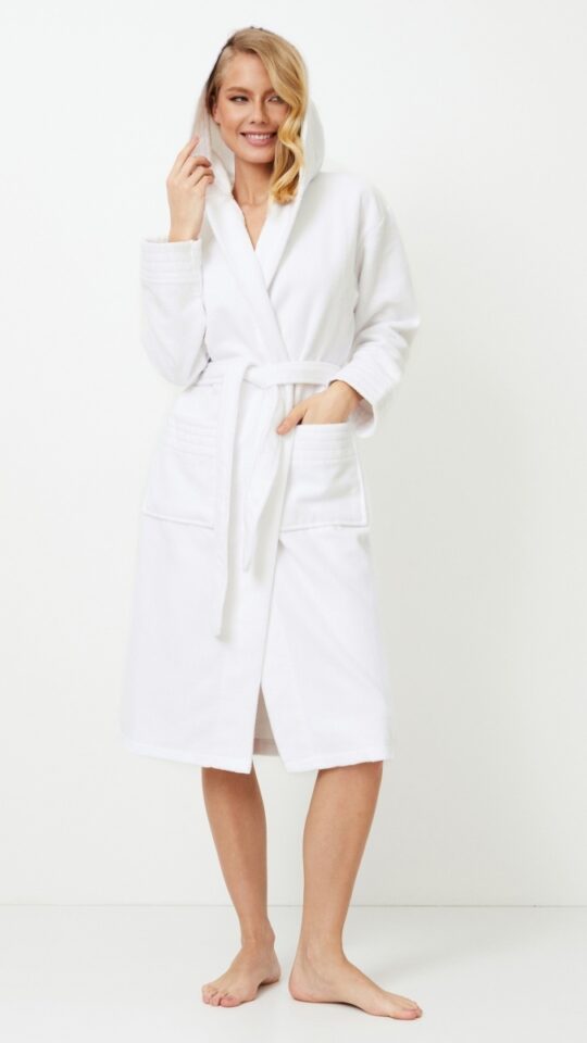 sku: ELIZA | Brand: Aruelle  | Size: XSmall Small Medium Large XLarge XXLarge  | Colors: Белый  | Бренды Aruelle | Домашняя одежда Халаты | Title: Халат ELIZA