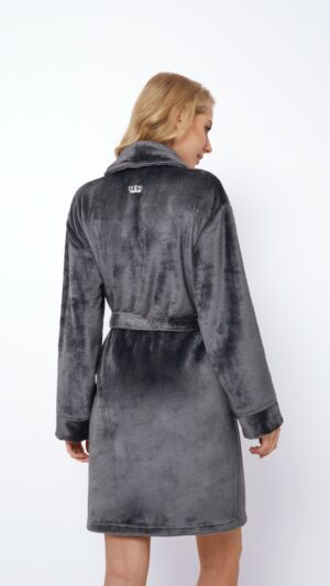 sku: EVA | Brand: Aruelle  | Size: XSmall Small Medium Large XLarge XXLarge  | Colors: Темно-Серый  | Бренды Aruelle | Домашняя одежда Халаты | Title: Халат EVA