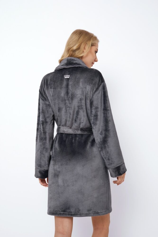 sku: EVA | Brand: Aruelle | Size: XSmall Small Medium Large XLarge XXLarge | Colors: Темно-Серый | Бренды Aruelle | Домашняя одежда Халаты | Title: Халат EVA