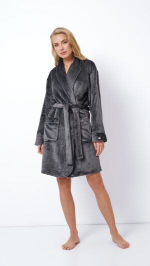 sku: EVA | Brand: Aruelle  | Size: XSmall Small Medium Large XLarge XXLarge  | Colors: Темно-Серый  | Бренды Aruelle | Домашняя одежда Халаты | Title: Халат EVA