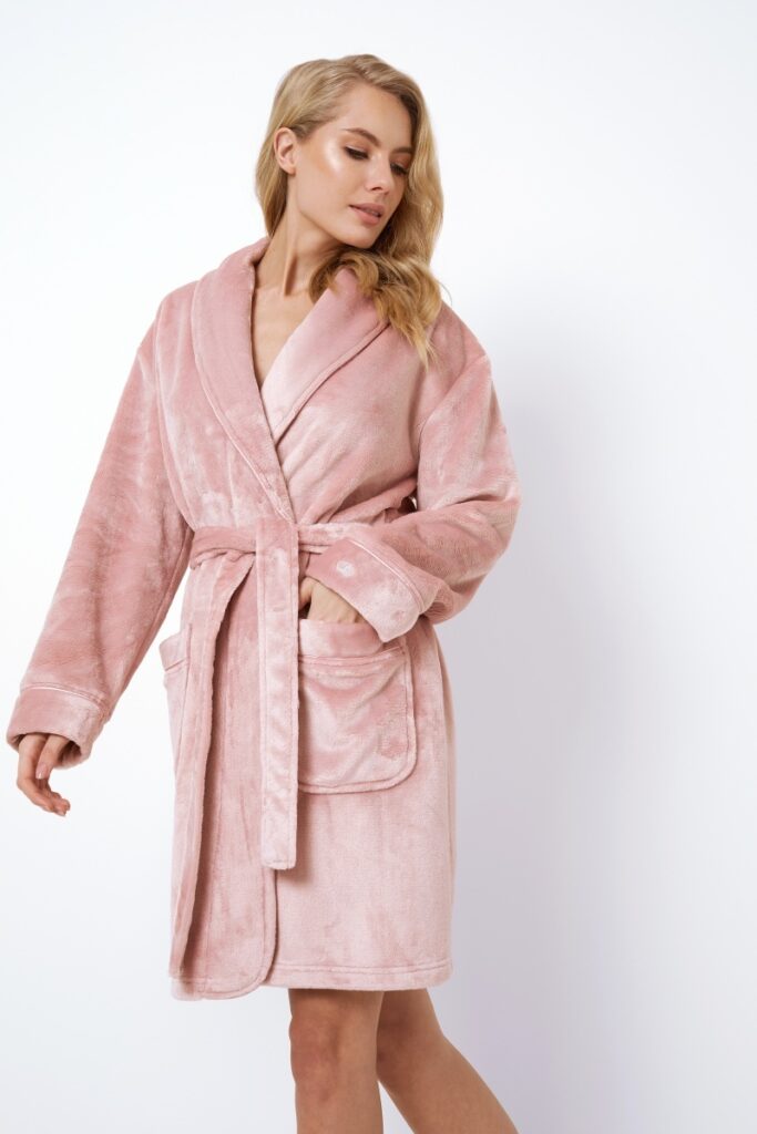 sku: EVA | Brand: Aruelle  | Size: XSmall Small Medium Large XLarge XXLarge  | Colors: Светло-Розовый  | Бренды Aruelle | Домашняя одежда Халаты | Title: Халат EVA