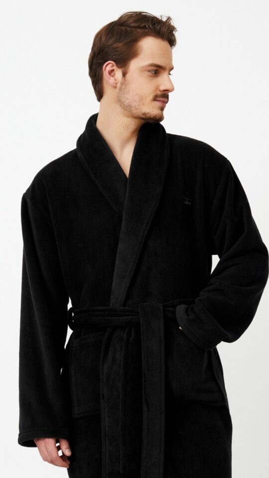 sku: GERALD | Brand: Aruelle  | Size: Small Medium Large XLarge XXLarge  | Colors: Черный  | Бренды Aruelle | Мужская коллекция Халаты | Title: Халат GERALD