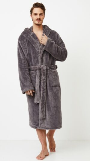 sku: JASON | Brand: Aruelle  | Size: Small Medium Large XLarge XXLarge  | Colors: Темно-Серый  | Бренды Aruelle | Мужская коллекция Халаты | Title: Халат JASON