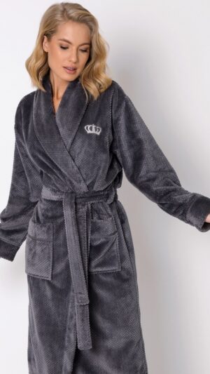 sku: KEIRA DARK GREY | Brand: Aruelle  | Size: Small Medium Large XLarge XXLarge  | Colors: Графит  | Бренды Aruelle | Домашняя одежда Халаты | Title: Халат KEIRA