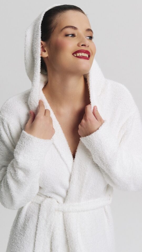 sku: KEYLA | Brand: Aruelle  | Size: XSmall Small Medium Large XLarge  | Colors: Белый  | Бренды Aruelle | Домашняя одежда Халаты | Title: Халат KEYLA