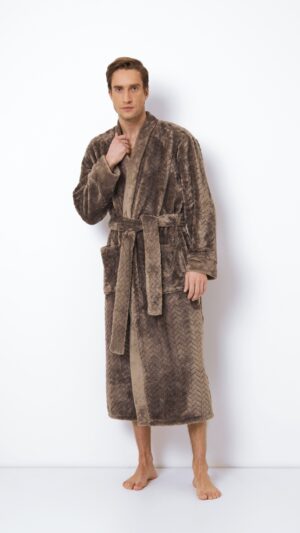 sku: MASON | Brand: Aruelle  | Size: Small Medium Large XLarge XXLarge  | Colors: Коричневый  | Бренды Aruelle | Мужская домашняя одежда Халаты | Title: Халат MASON