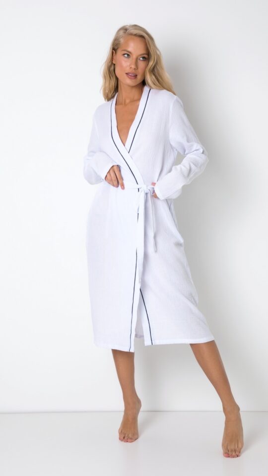 sku: MIRIAM WHITE | Brand: Aruelle  | Size: XSmall Small Medium Large XLarge XXLarge  | Colors: Белый  | Бренды Aruelle | Домашняя одежда Халаты | Title: Халат MIRIAM