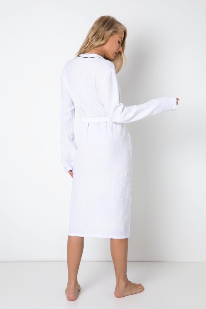 sku: MIRIAM WHITE | Brand: Aruelle  | Size: XSmall Small Medium Large XLarge XXLarge  | Colors: Белый  | Бренды Aruelle | Домашняя одежда Халаты | Title: Халат MIRIAM