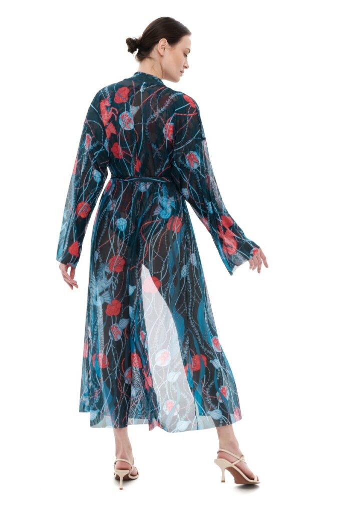sku: 24003410 | Brand: RoDaSoleil  | Size: Onesize  | Colors: Цветной  | Бренды RoDaSoleil | Пляжная одежда | Title: Халат МОРСКИЕ ЕДИНОРОГИ