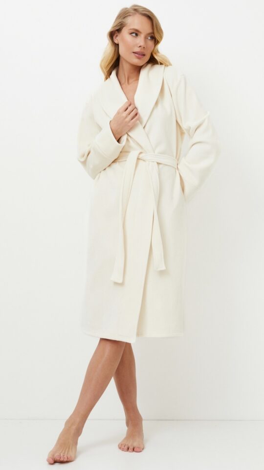 sku: NORELLA | Brand: Aruelle  | Size: XSmall Small Medium Large XLarge XXLarge  | Colors: Экрю  | Бренды Aruelle | Домашняя одежда Халаты | Title: Халат NORELLA