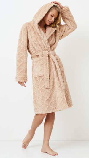 sku: ODETTE | Brand: Aruelle  | Size: XSmall Small Medium Large XLarge XXLarge  | Colors: Латте  | Бренды Aruelle | Домашняя одежда Халаты | Title: Халат ODETTE