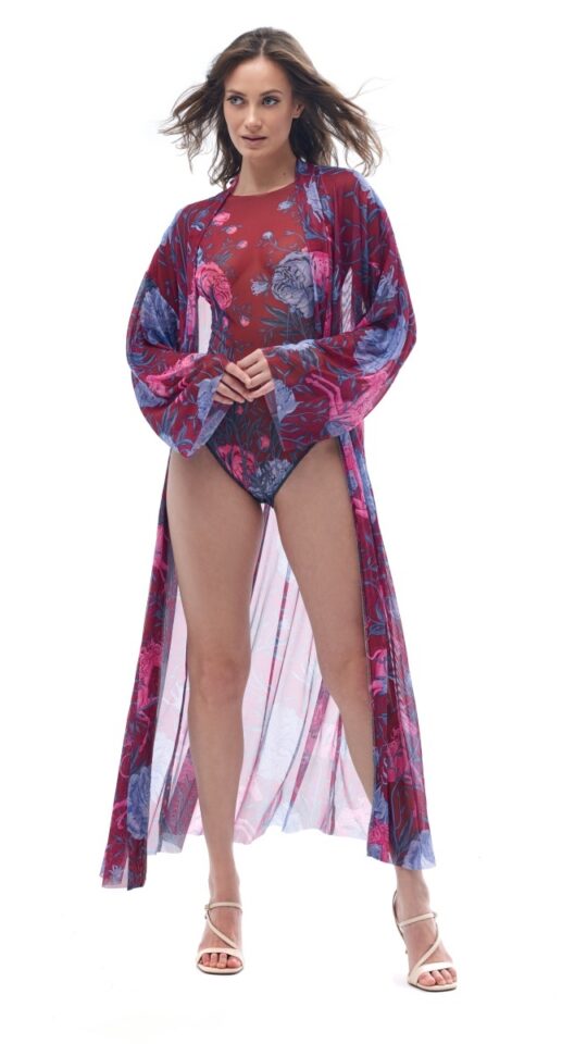 sku: 24003423 | Brand: RoDaSoleil  | Size: Onesize  | Colors: Цветной  | Бренды RoDaSoleil | Пляжная одежда | Title: Халат ПИОНЫ