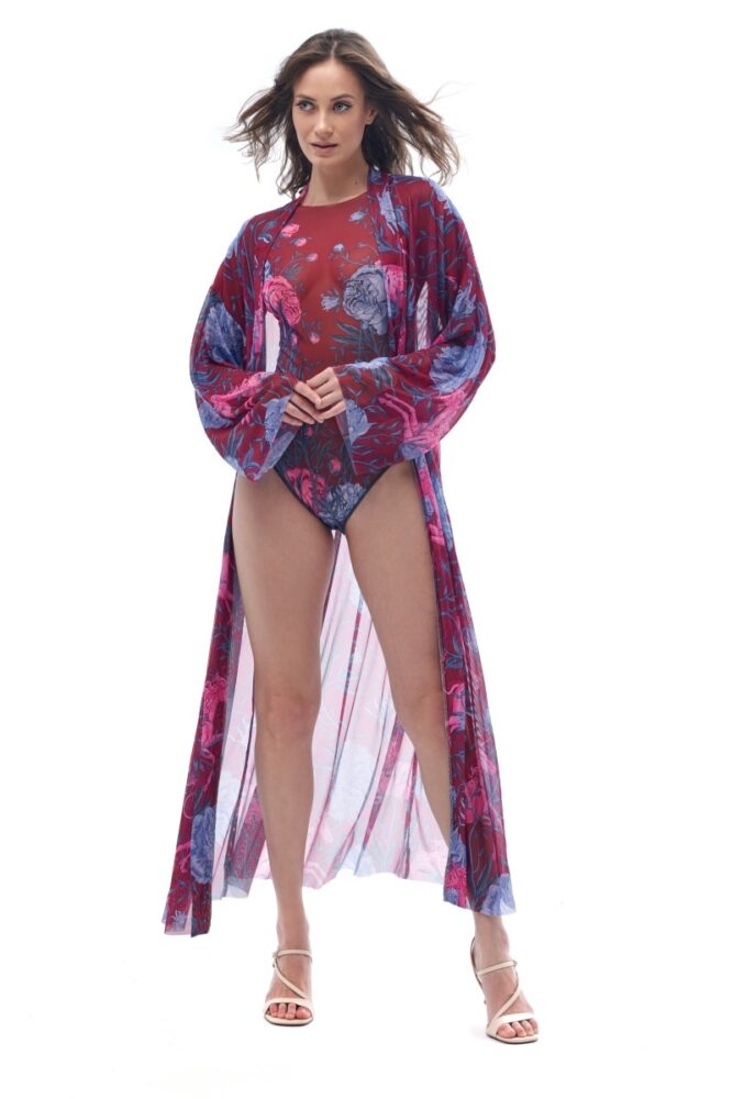 sku: 24003423 | Brand: RoDaSoleil  | Size: Onesize  | Colors: Цветной  | Бренды RoDaSoleil | Пляжная одежда | Title: Халат ПИОНЫ