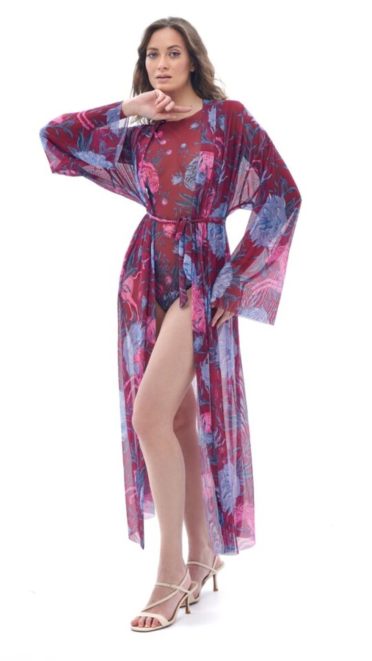 sku: 24003423 | Brand: RoDaSoleil  | Size: Onesize  | Colors: Цветной  | Бренды RoDaSoleil | Пляжная одежда | Title: Халат ПИОНЫ