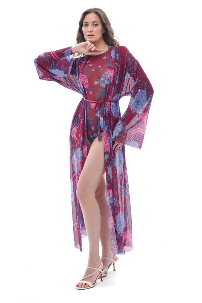 sku: 24003423 | Brand: RoDaSoleil  | Size: Onesize  | Colors: Цветной  | Бренды RoDaSoleil | Пляжная одежда | Title: Халат ПИОНЫ