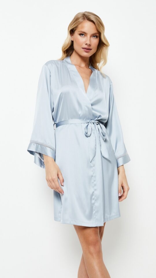 sku: ISLA | Brand: Aruelle  | Size: XSmall Small Medium Large XLarge XXLarge  | Colors: Голубой  | Бренды Aruelle | Домашняя одежда Халаты | Title: Халат ISLA