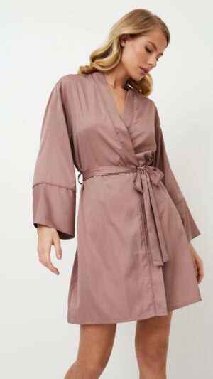 sku: PRIMROSE | Brand: Aruelle  | Size: XSmall Small Medium Large XLarge  | Colors: Пыльная роза  | Бренды Aruelle | Домашняя одежда Халаты | Title: Халат PRIMROSE