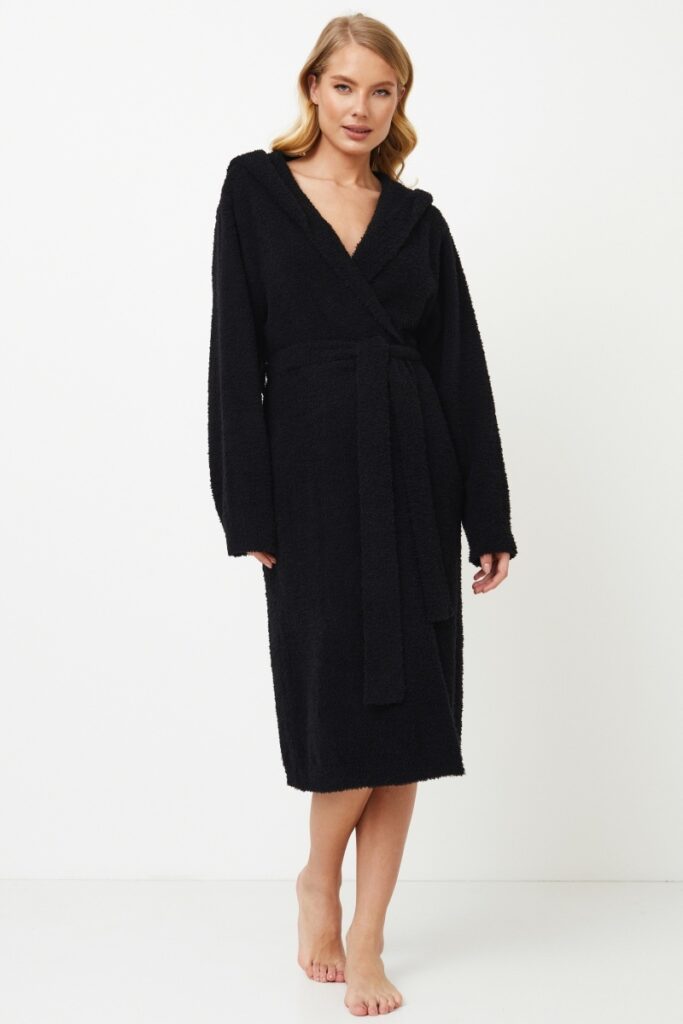 sku: RORY | Brand: Aruelle  | Size: XSmall Small Medium Large XLarge  | Colors: Черный  | Бренды Aruelle | Домашняя одежда Халаты | Title: Халат RORY