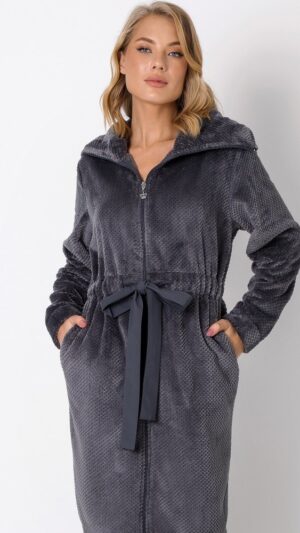 sku: ROXANNE | Brand: Aruelle  | Size: Small Medium Large  | Colors: Графит  | Бренды Aruelle | Домашняя одежда Халаты | Title: Халат ROXANNE