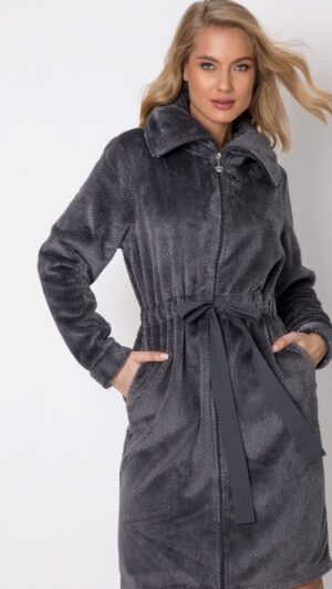 sku: ROXANNE | Brand: Aruelle  | Size: Small Medium Large  | Colors: Графит  | Бренды Aruelle | Домашняя одежда Халаты | Title: Халат ROXANNE