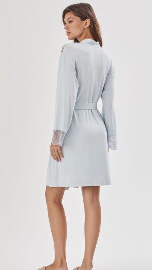 sku: 52060 | Brand: Laete  | Size: XSmall Small Medium Large XLarge XXLarge  | Colors: Голубой  | Бренды Laete | Домашняя одежда Халаты | Title: Халат