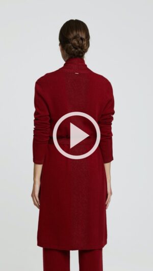 sku: W23-00CH1901 | Brand: Marc Andre  | Size: Small Medium Large  | Colors: Красный  | Бренды Marc&Andre | Кашемир Кардиганы | Title: Кардиган HIDDEN DIAMOND