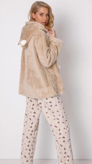 sku: SALLY | Brand: Aruelle  | Size: Small Medium Large  | Colors: Бежевый  | Бренды Aruelle | Домашняя одежда | Title: Лонгслив с капюшоном SALLY