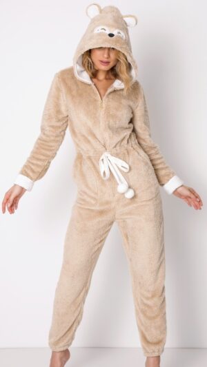 sku: SALLY | Brand: Aruelle  | Size: Small Medium Large  | Colors: Бежевый  | Бренды Aruelle | Домашняя одежда Костюмы | Title: Комбинезон SALLY