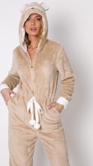 sku: SALLY | Brand: Aruelle  | Size: Small Medium Large  | Colors: Бежевый  | Бренды Aruelle | Домашняя одежда Костюмы | Title: Комбинезон SALLY