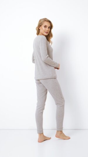 sku: DEVON SET | Brand: Aruelle  | Size: XSmall Small Medium Large XLarge  | Colors: Латте  | Бренды Aruelle | Домашняя одежда Костюмы | Title: Комплект с брюками DEVON