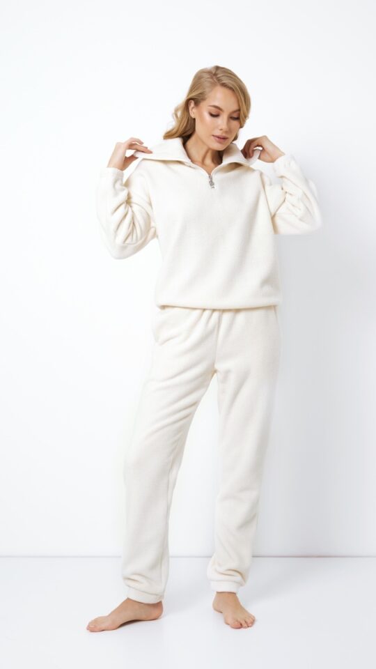 sku: TEODORA | Brand: Aruelle  | Size: XSmall Small Medium Large XLarge XXLarge  | Colors: Экрю  | Бренды Aruelle | Домашняя одежда Костюмы | Title: Комплект с брюками TEODORA