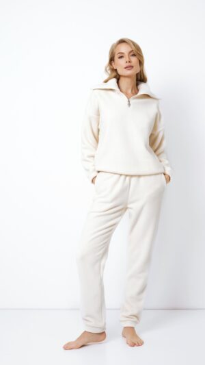 sku: TEODORA | Brand: Aruelle  | Size: XSmall Small Medium Large XLarge XXLarge  | Colors: Экрю  | Бренды Aruelle | Домашняя одежда Костюмы | Title: Комплект с брюками TEODORA