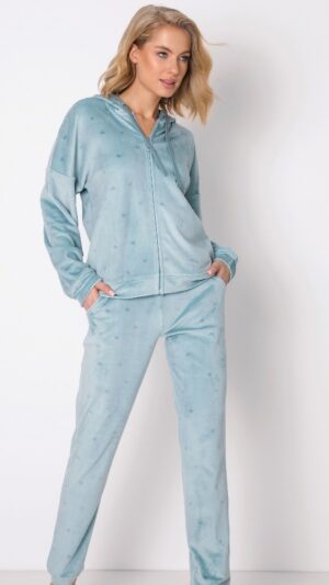 sku: ANGELINA SET | Brand: Aruelle  | Size: XSmall Small Medium Large XLarge  | Colors: Голубой  | Бренды Aruelle | Домашняя одежда Костюмы | Title: Костюм с брюками ANGELINA