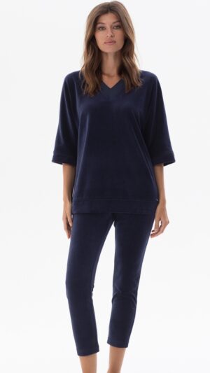 sku: 20464 | Brand: Laete  | Size: XSmall Small Medium Large XLarge XXLarge  | Colors: Кофейно-розовый Орех Темно-синий Темно-сиреневый  | Бренды Laete | Домашняя одежда Костюмы | Title: Костюм домашний