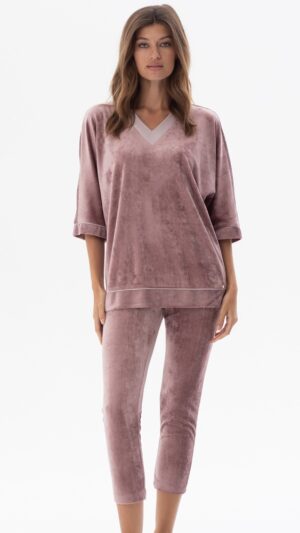 sku: 20464 | Brand: Laete  | Size: XSmall Small Medium Large XLarge XXLarge  | Colors: Кофейно-розовый Орех Темно-синий Темно-сиреневый  | Бренды Laete | Домашняя одежда Костюмы | Title: Костюм домашний