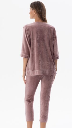sku: 20464 | Brand: Laete  | Size: XSmall Small Medium Large XLarge XXLarge  | Colors: Кофейно-розовый Орех Темно-синий Темно-сиреневый  | Бренды Laete | Домашняя одежда Костюмы | Title: Костюм домашний