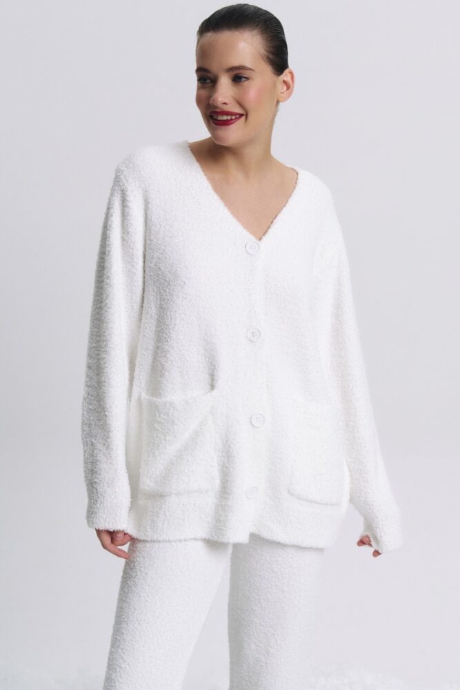 sku: KEYLA | Brand: Aruelle | Size: XSmall Small Medium Large XLarge | Colors: Белый | Бренды Aruelle | Домашняя одежда Костюмы | Title: Костюм с брюками KEYLA